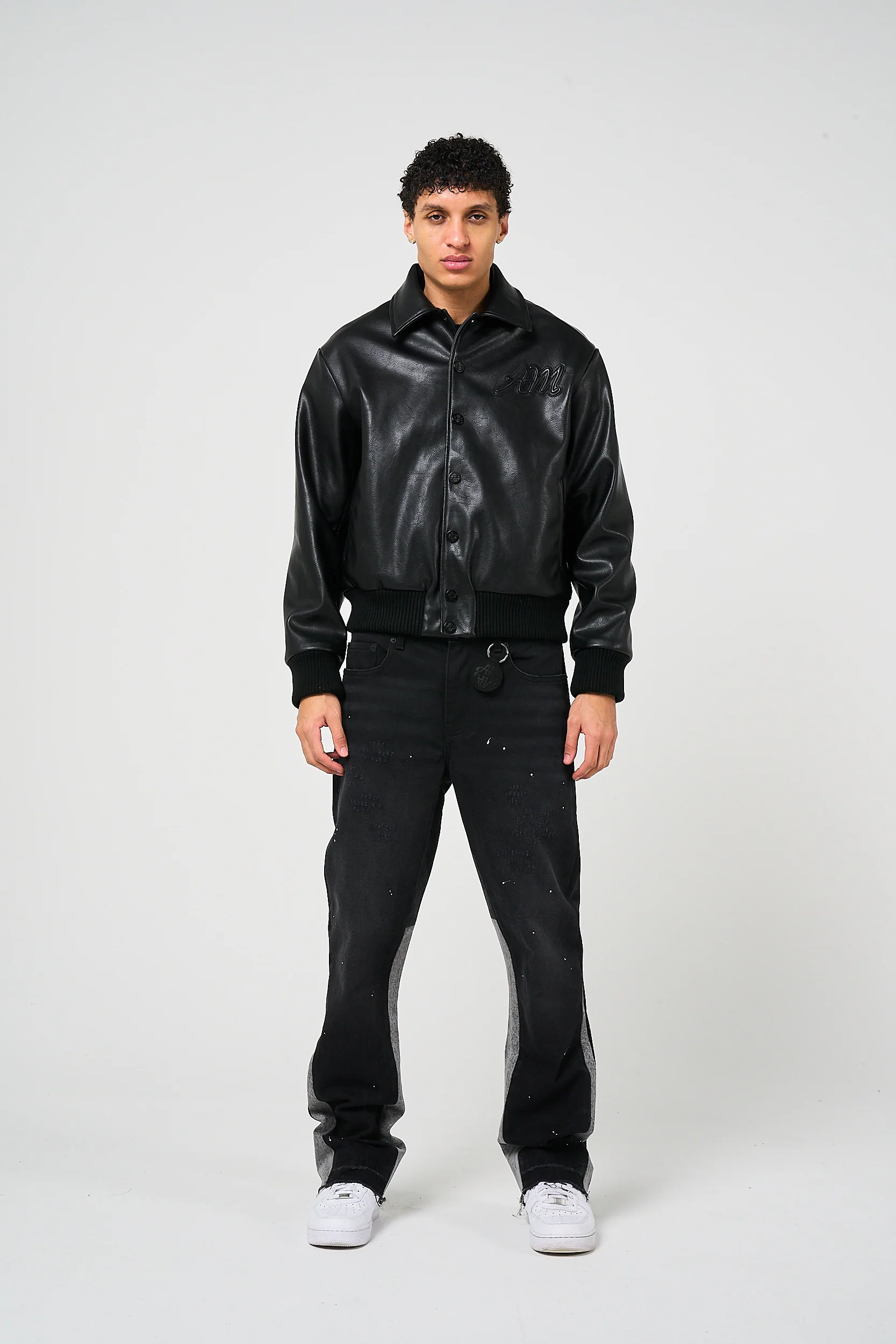 Maranello Black Flare Jean - Image 5