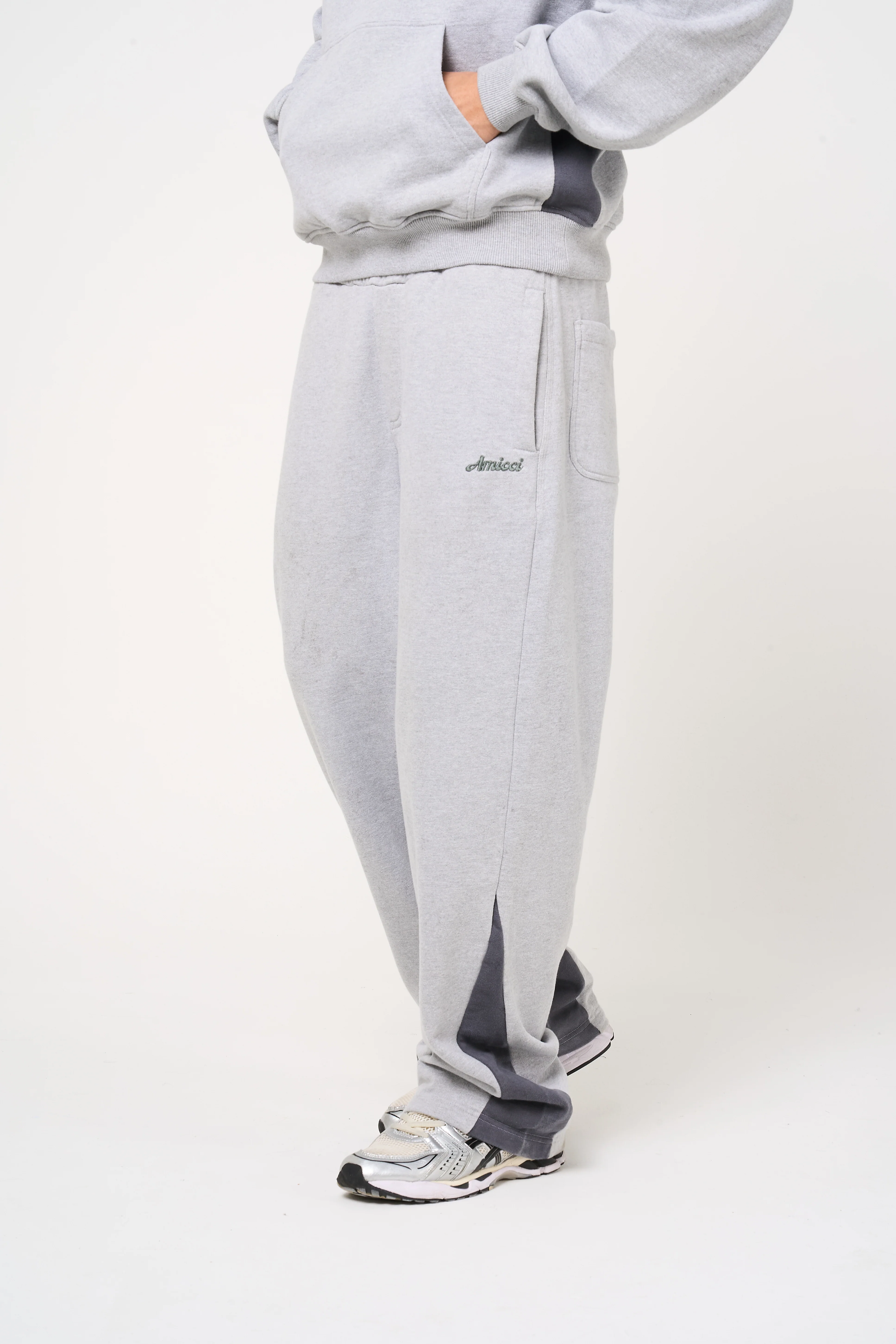 Modena Flared Jogger Grey - Image 4