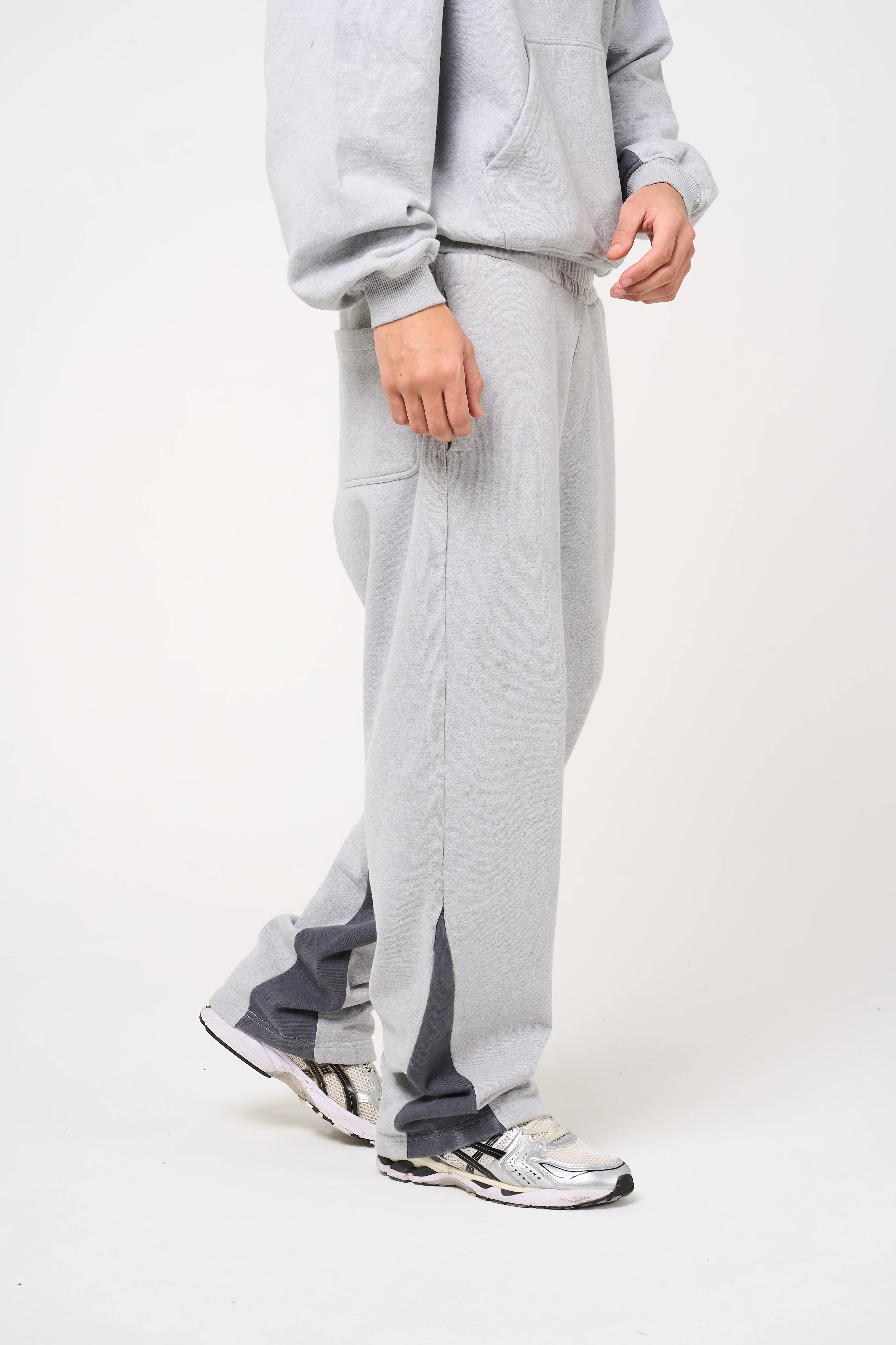 Modena Flared Jogger Grey - Image 6