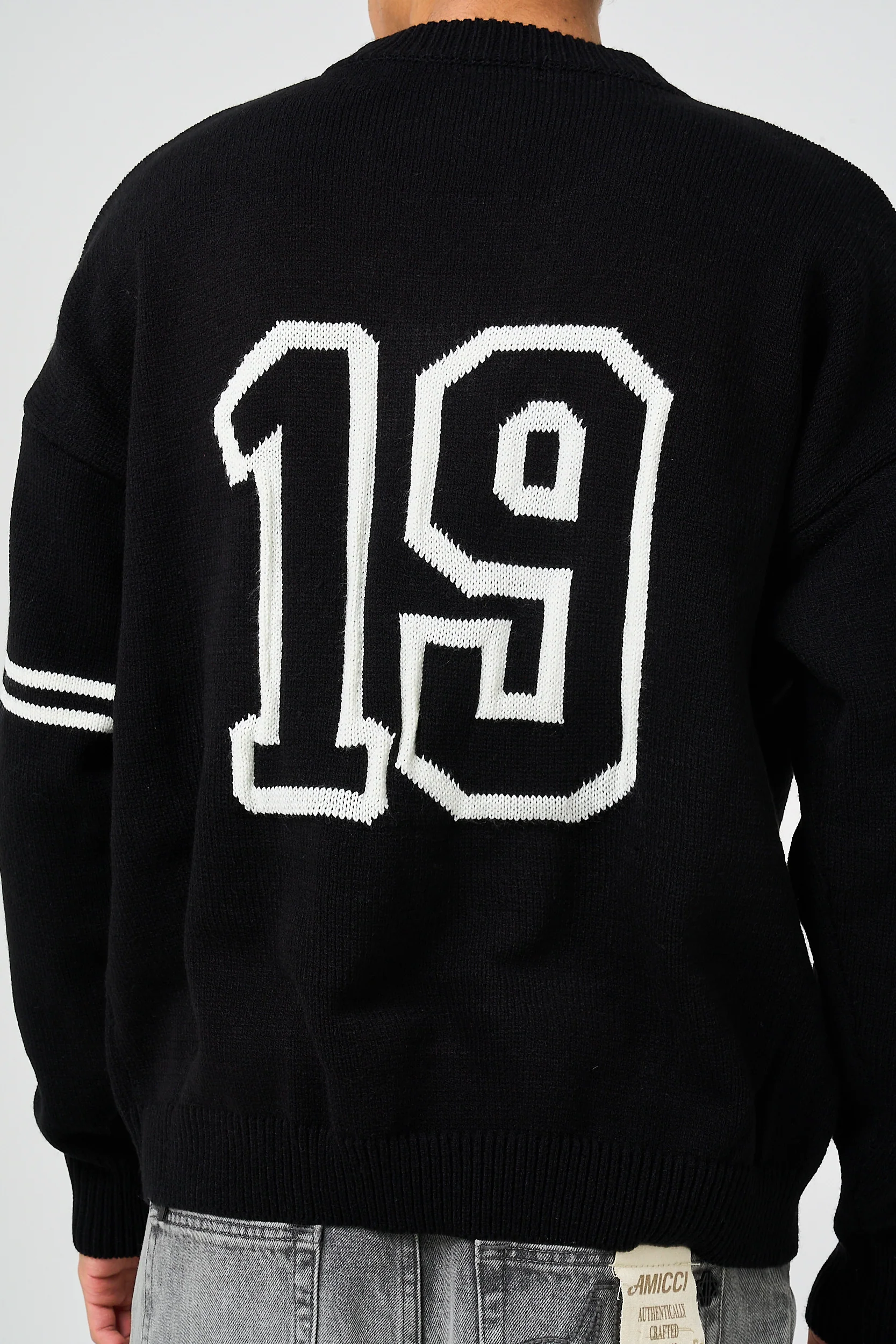 Nantes Long Sleeve Black T Shirt