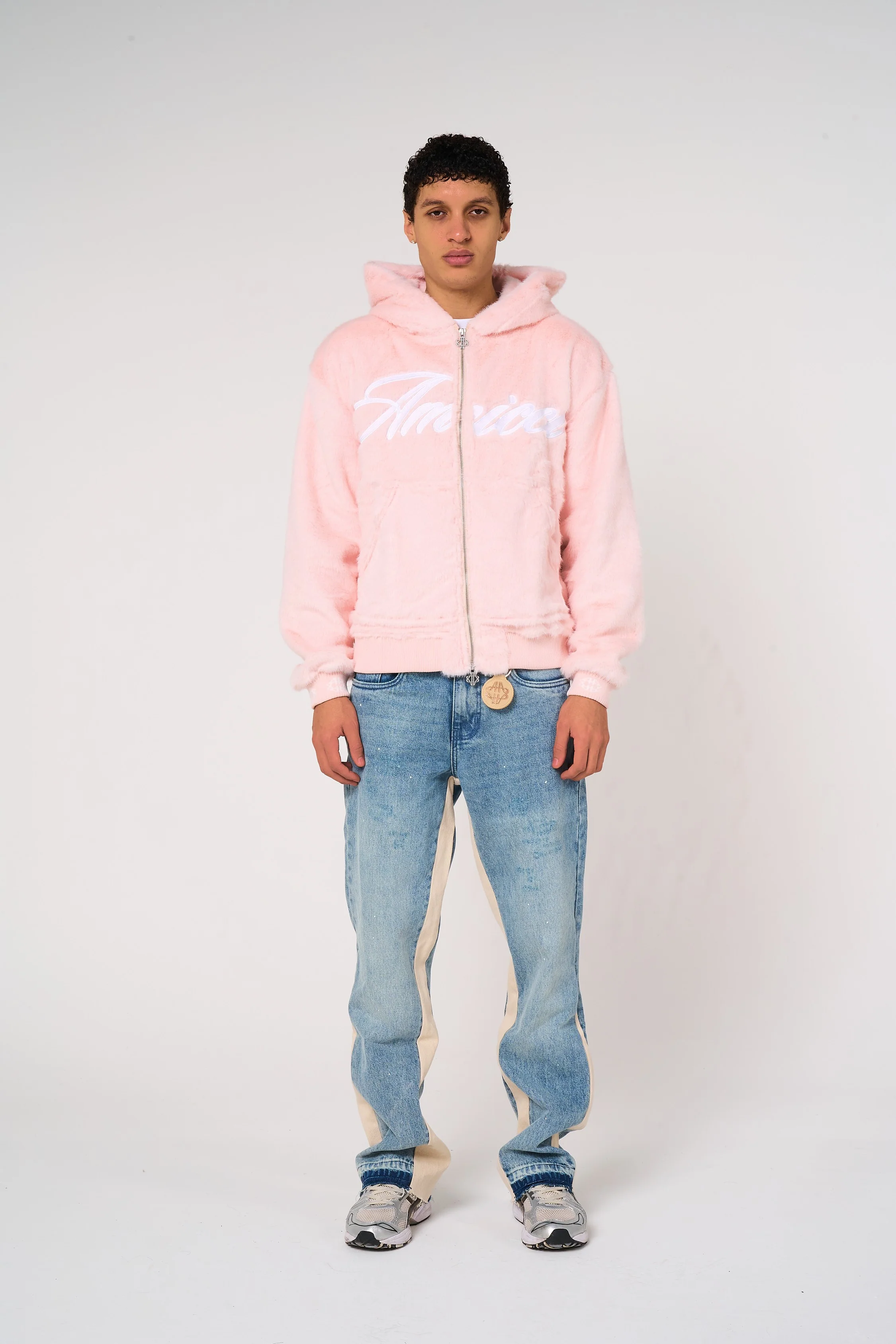 Oakley Pink Fur Hoodie - Image 8