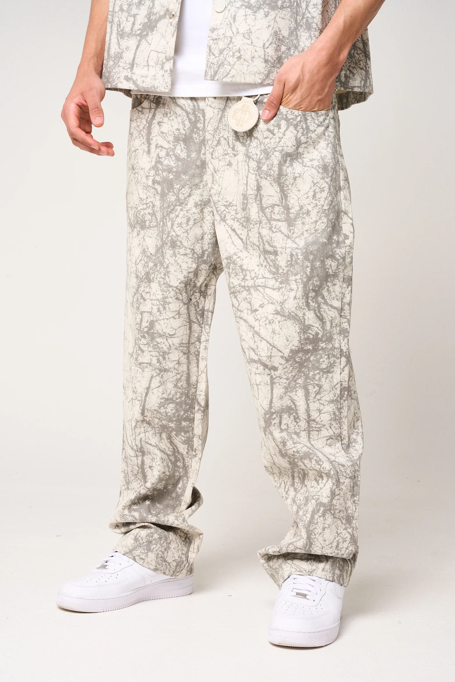 Orazio Beige Camo Pants - Image 4