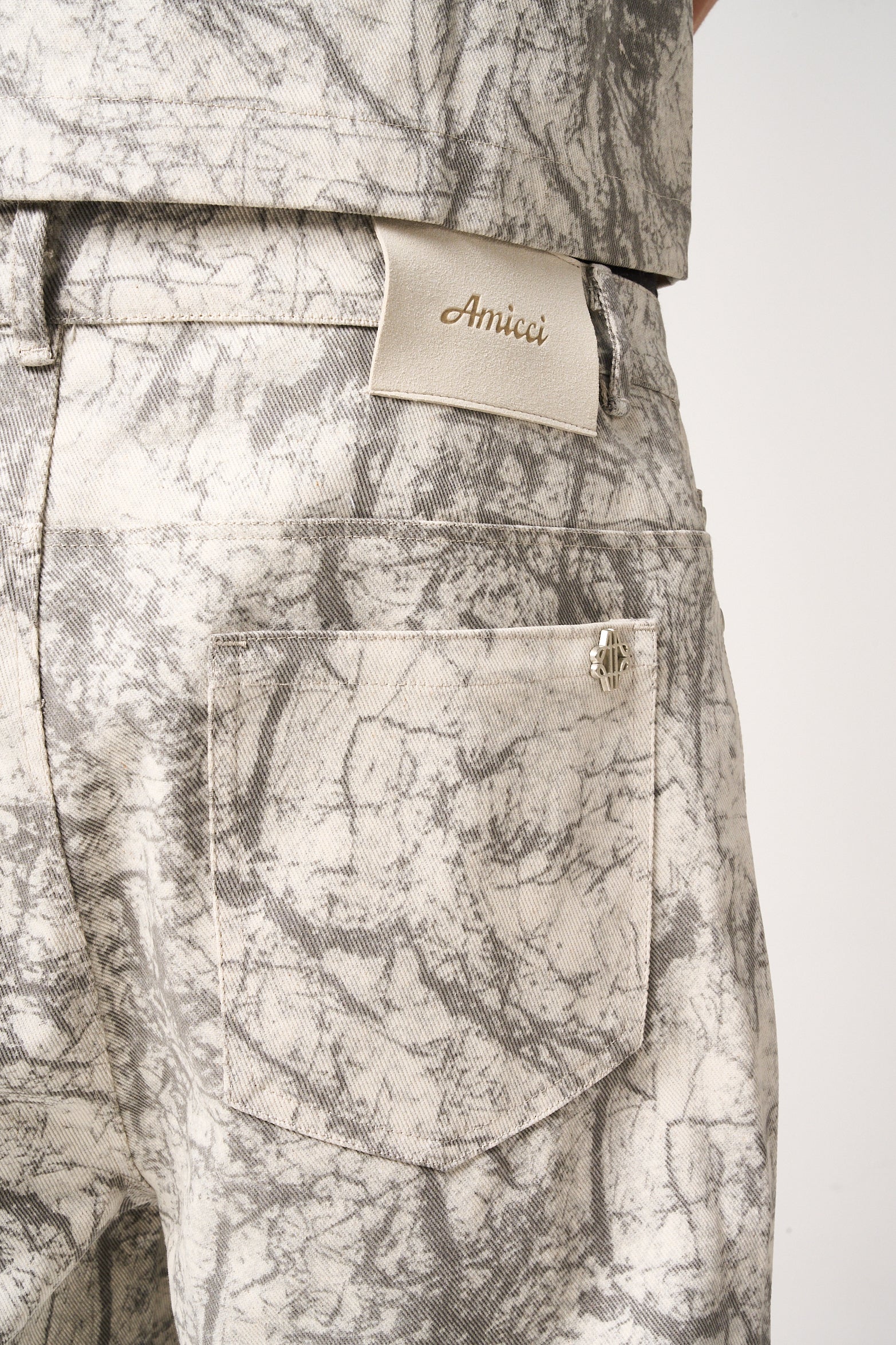 Orazio Beige Camo Pants - Image 8