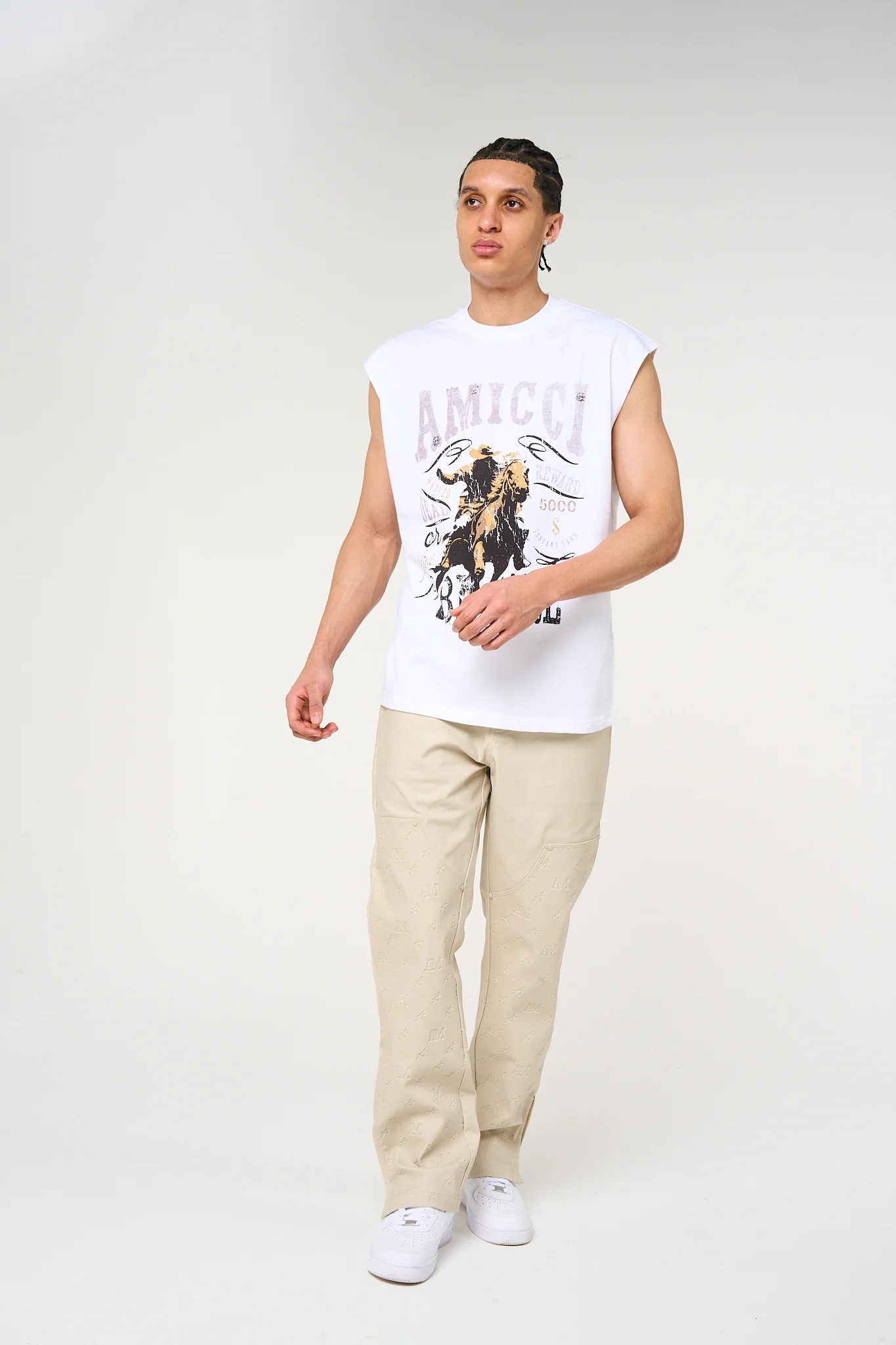 Outlaw Sleevless Graphic T - Image 4