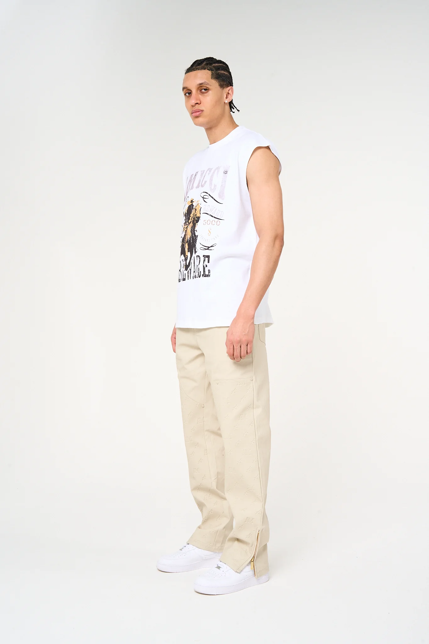 Outlaw Sleevless Graphic T - Image 8