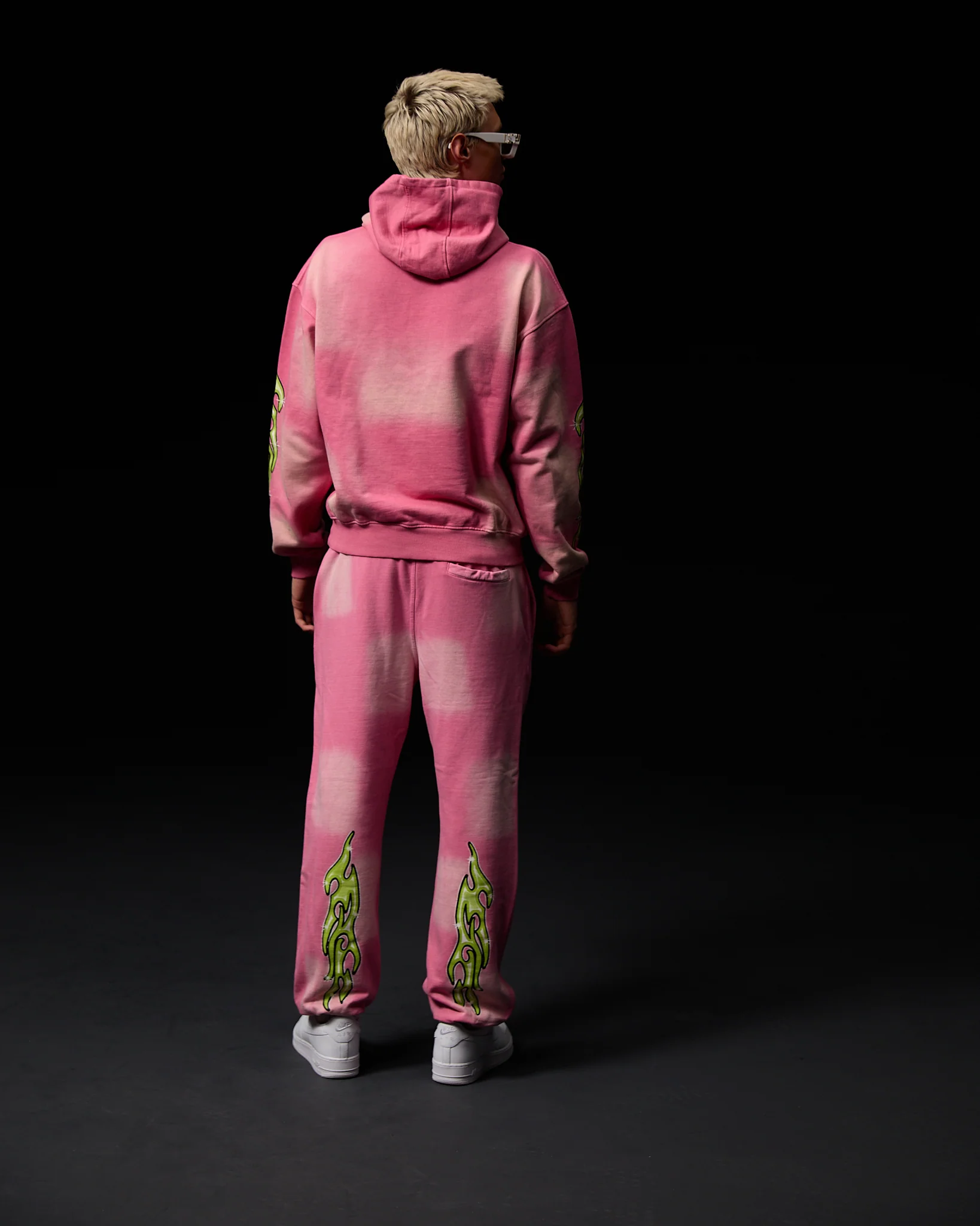 Paola Graphic Hoodie Pink - Image 7