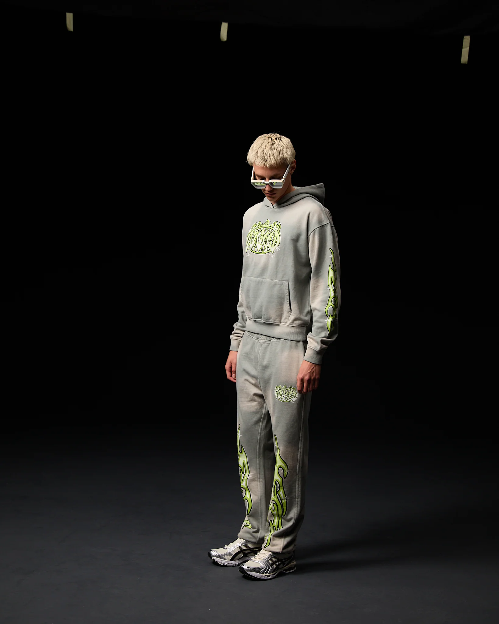 Paola Graphic Jogger Grey - Image 5
