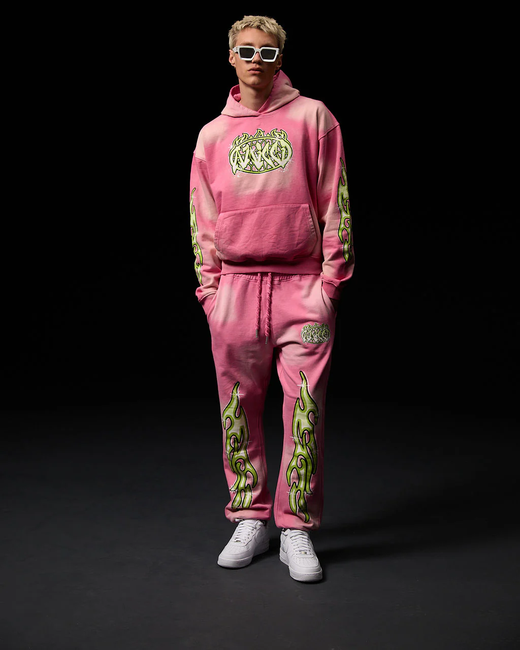 Paola Graphic Jogger Pink - Image 3