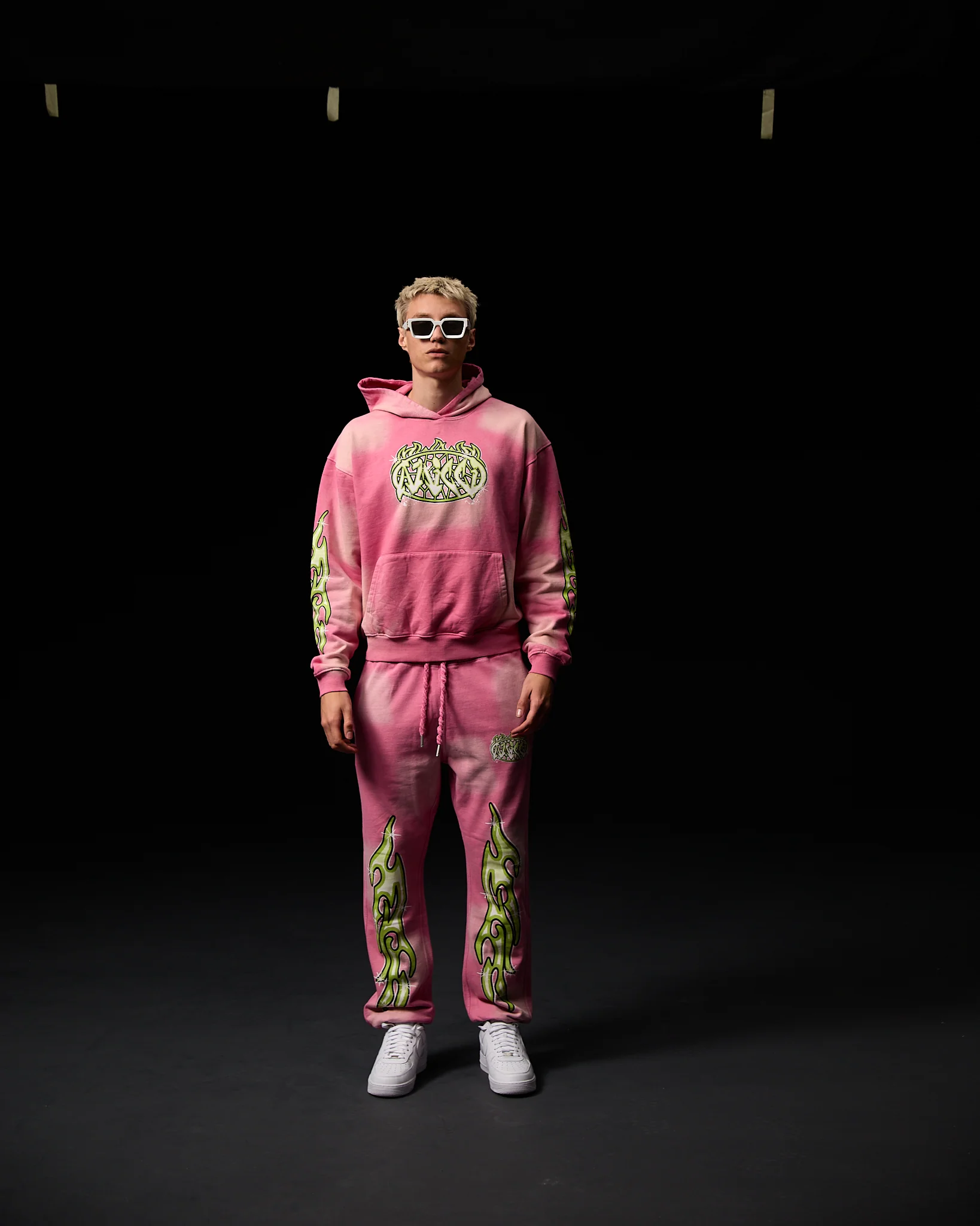 Paola Graphic Jogger Pink - Image 4