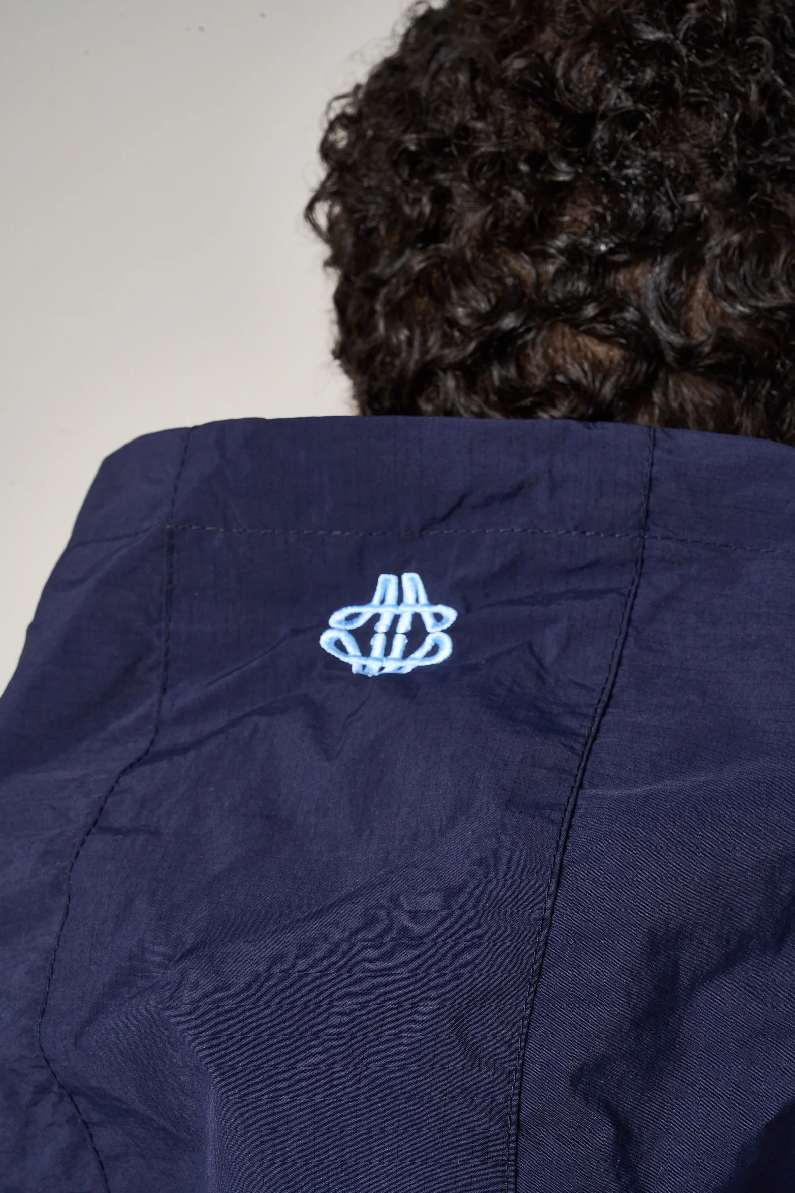 Placido Navy Shell Windbreaker - Image 8