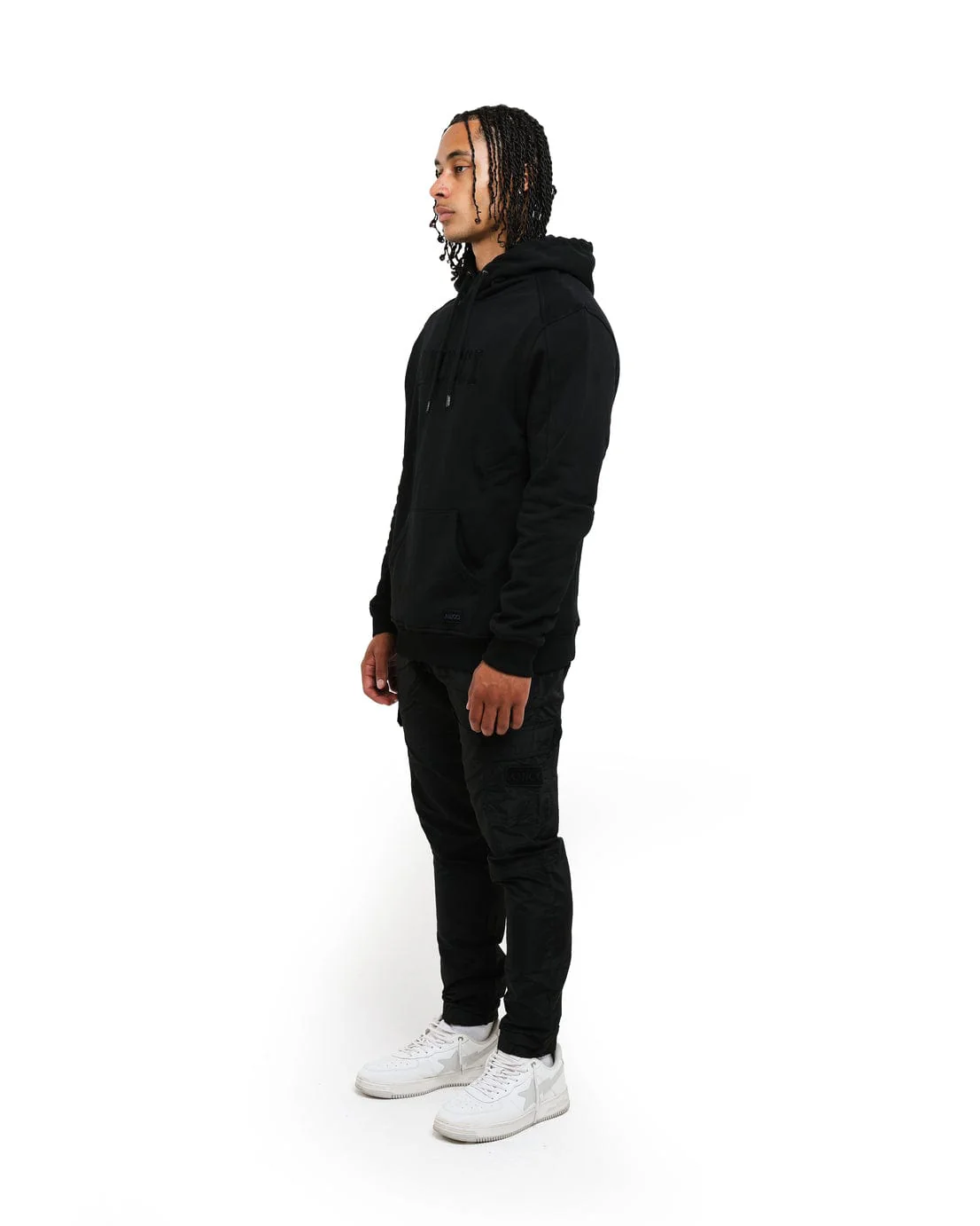 Raider Black Cargo Pant - Image 5