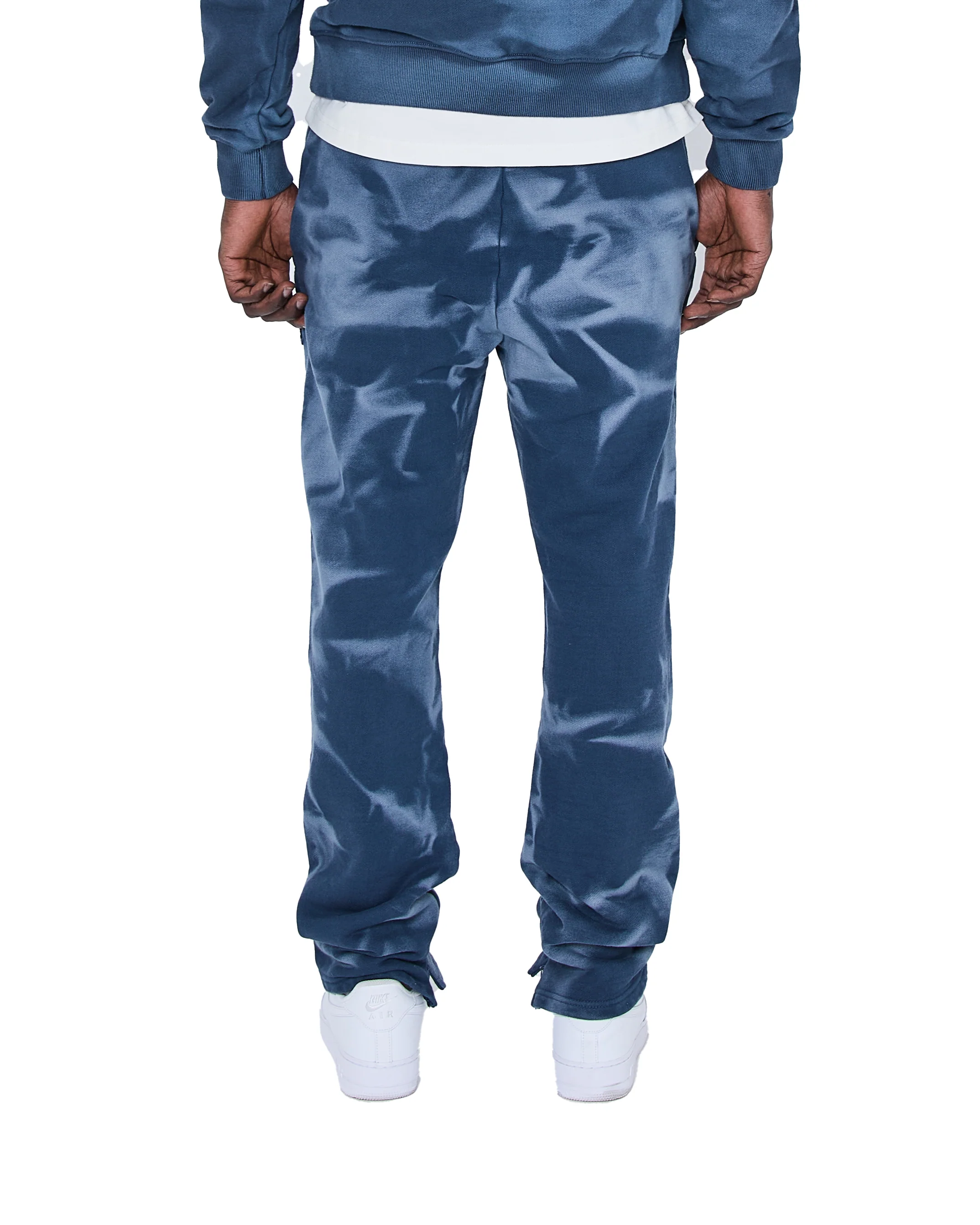 Rezaro Washed Jogger Navy - Image 3