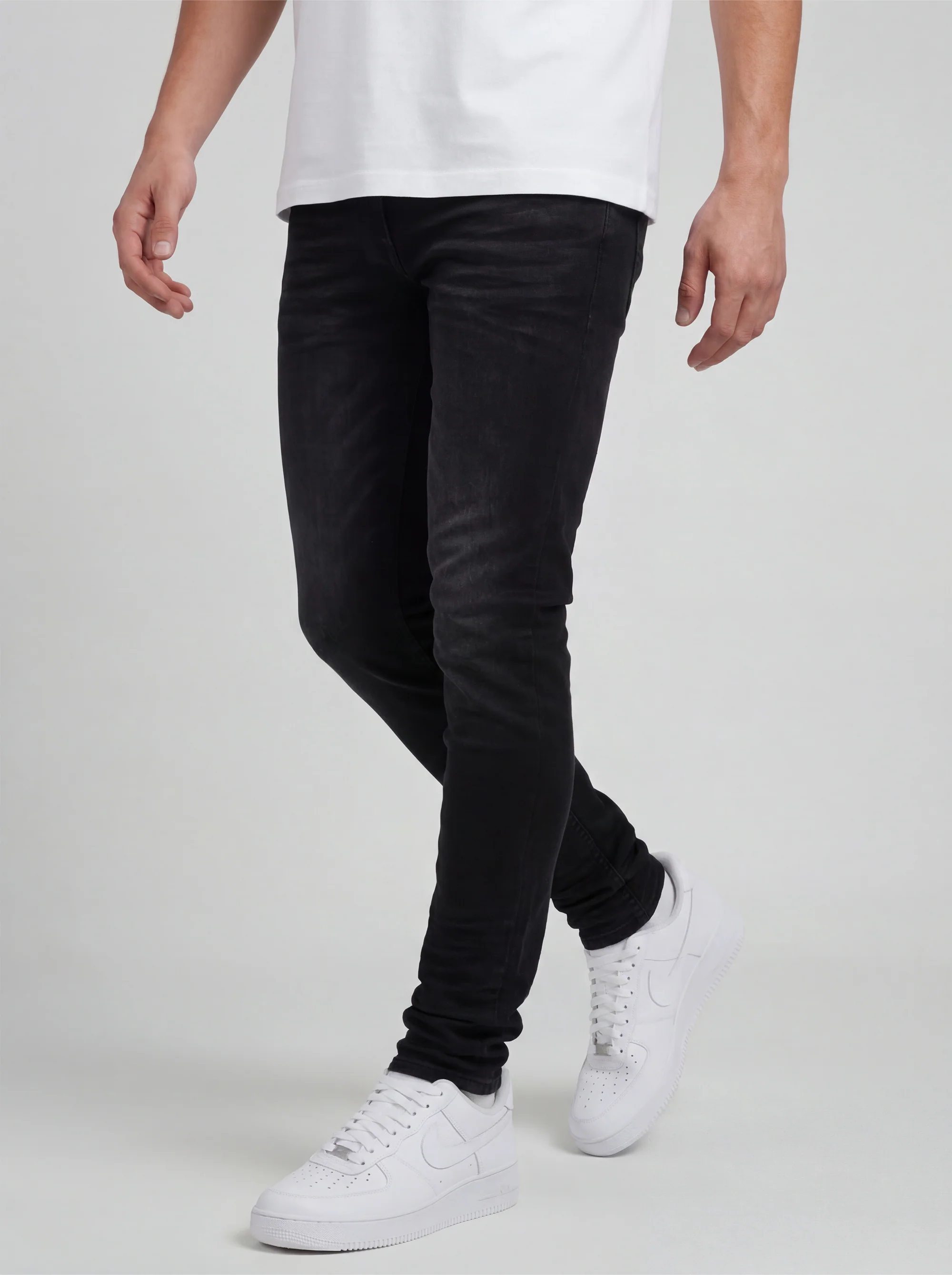 Roma Black Slim Jean - Image 4