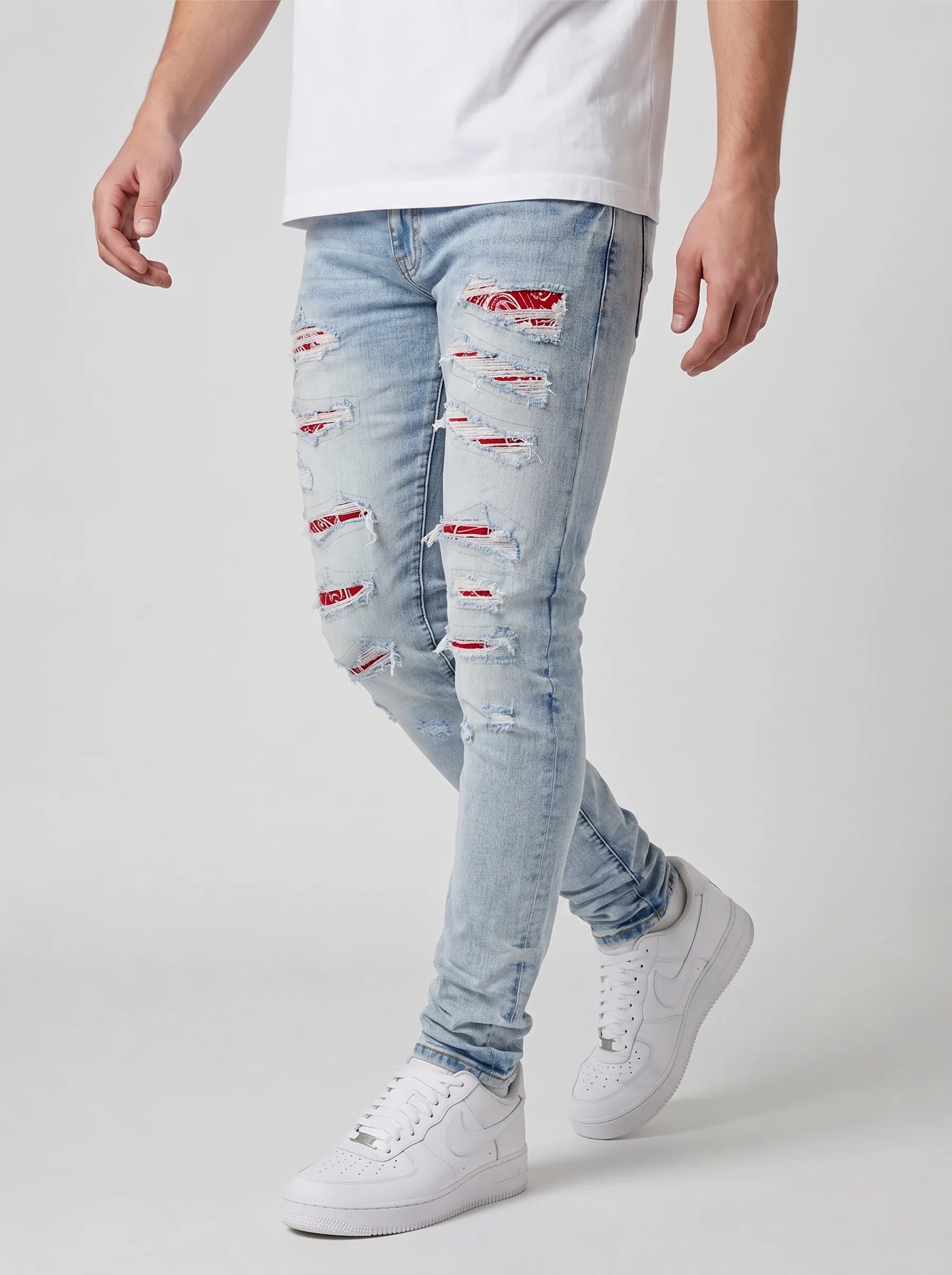 Sanko Bandana Skinny Jean - Image 3