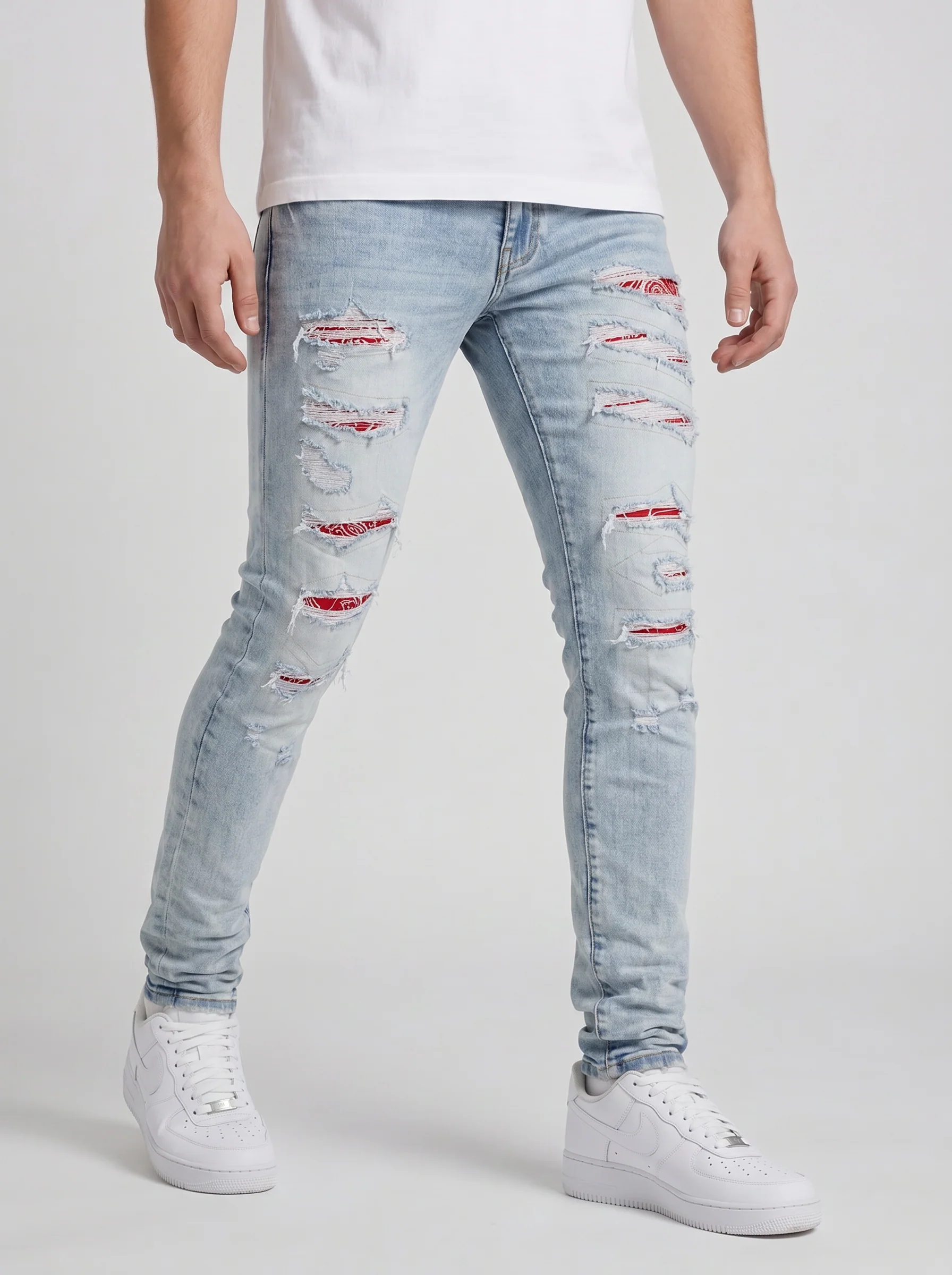 Sanko Bandana Skinny Jean - Image 4