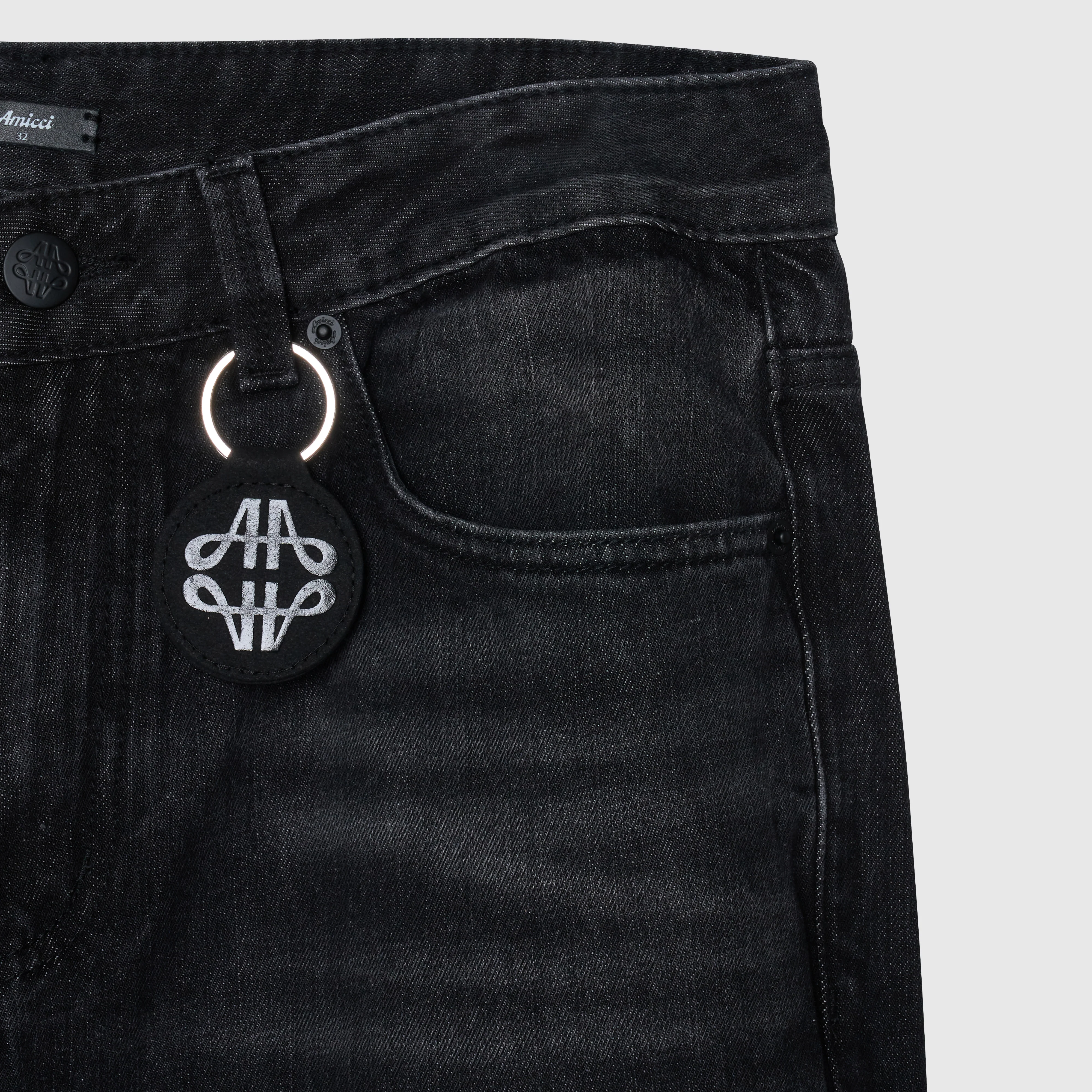 Sienna Black Flare Jean - Image 7