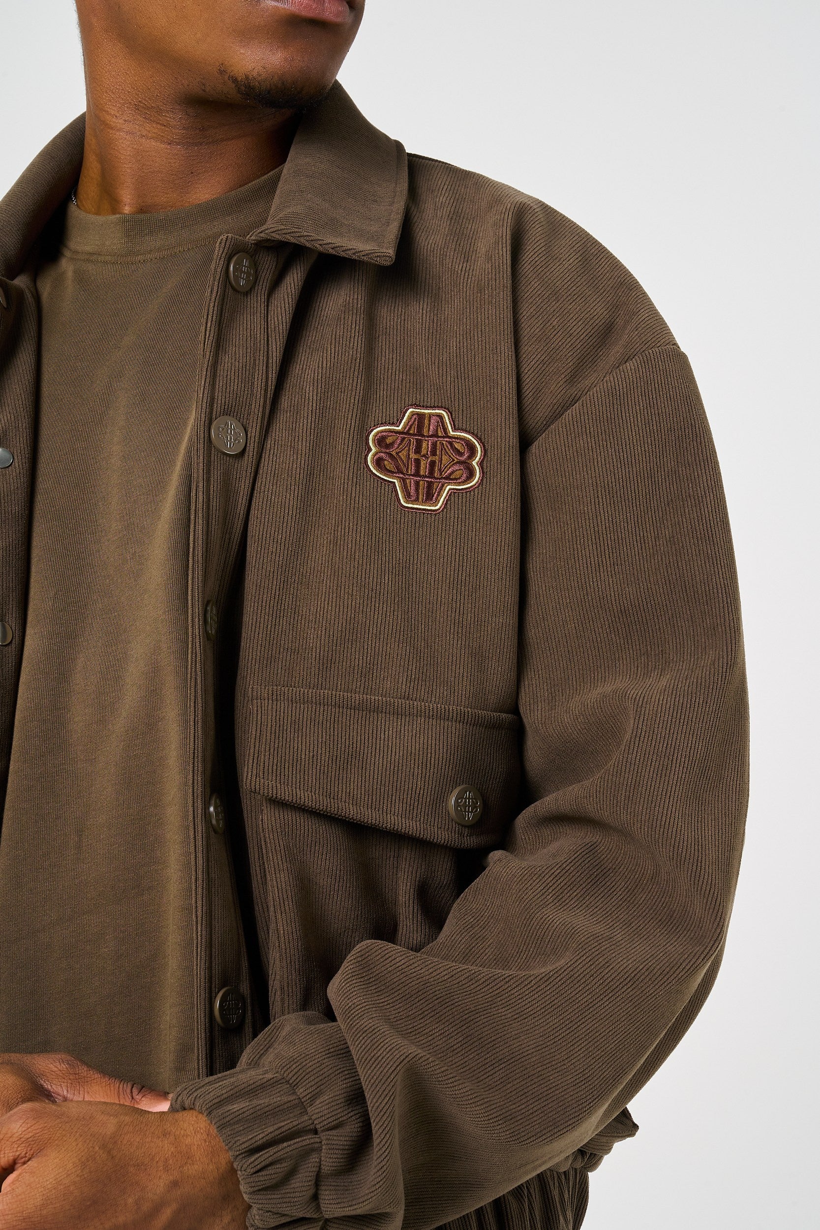 Tatum Brown Needle Cord Jacket - Image 5