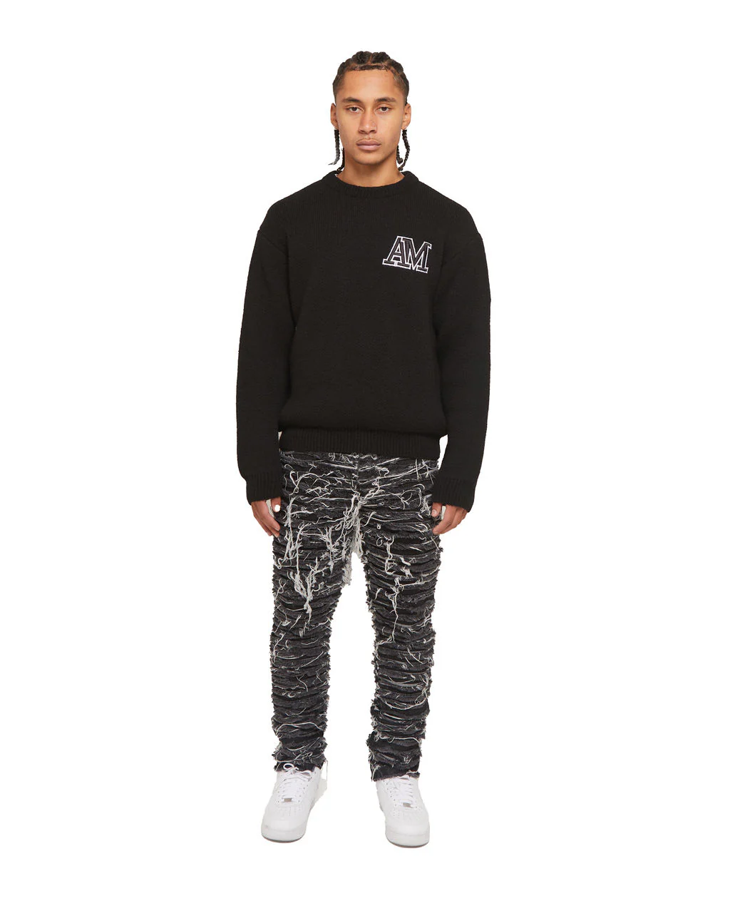 Teramo Heavyweight Knitted Sweat - Image 4