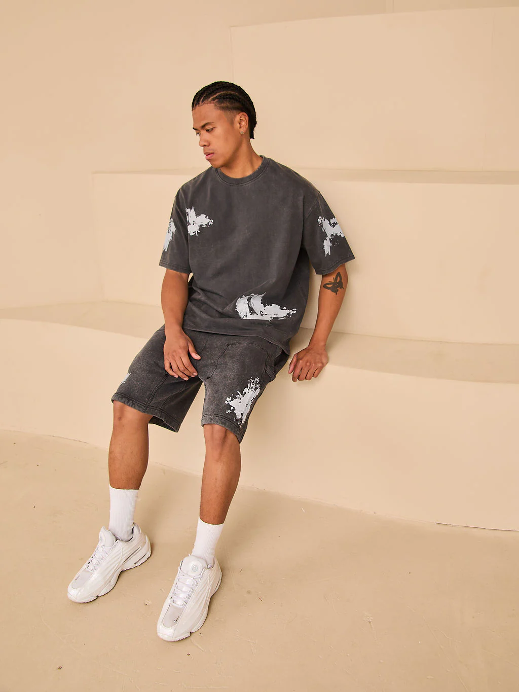Troyes Shorts Grey - Image 3