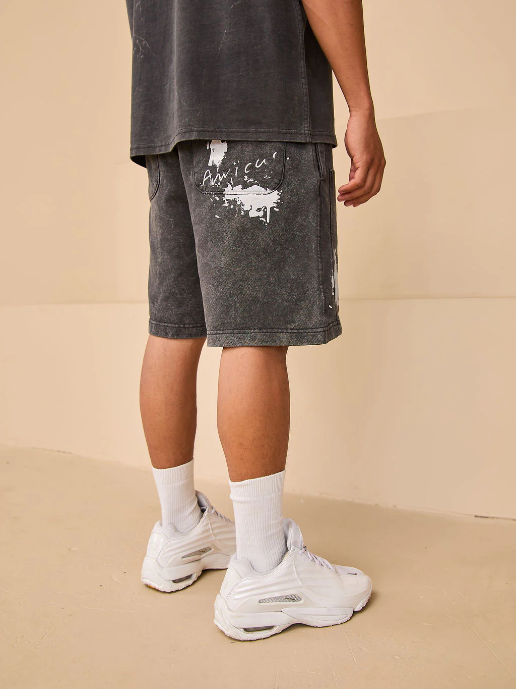 Troyes Shorts Grey - Image 4