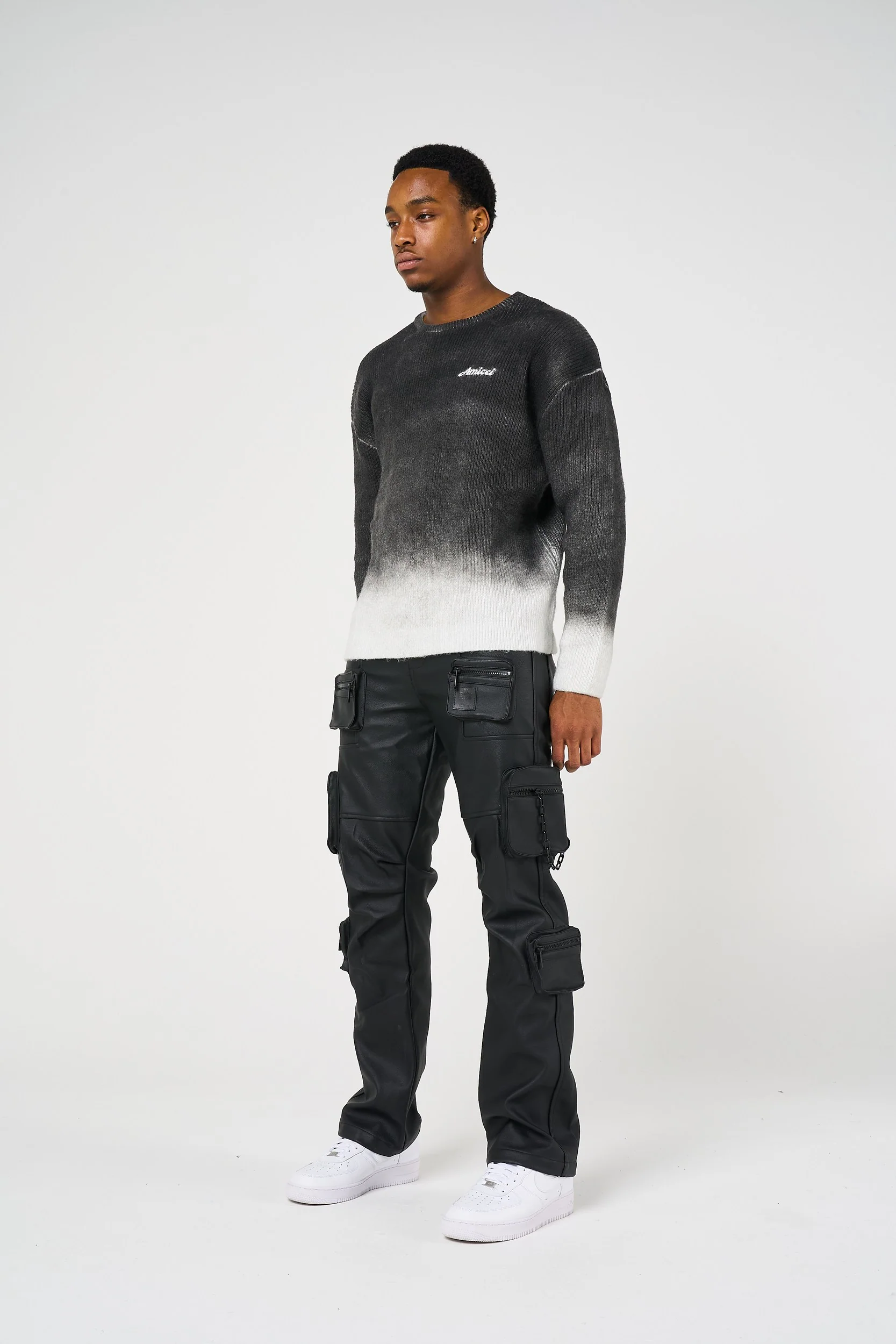Valenci Leather Cargo Pants - Image 6