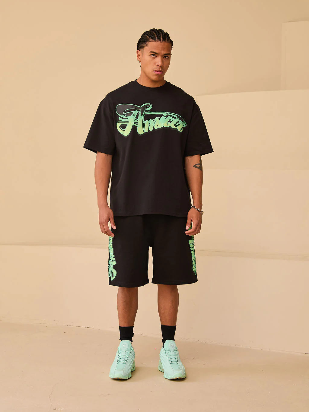 Verdent Graphic Short Black - Image 3