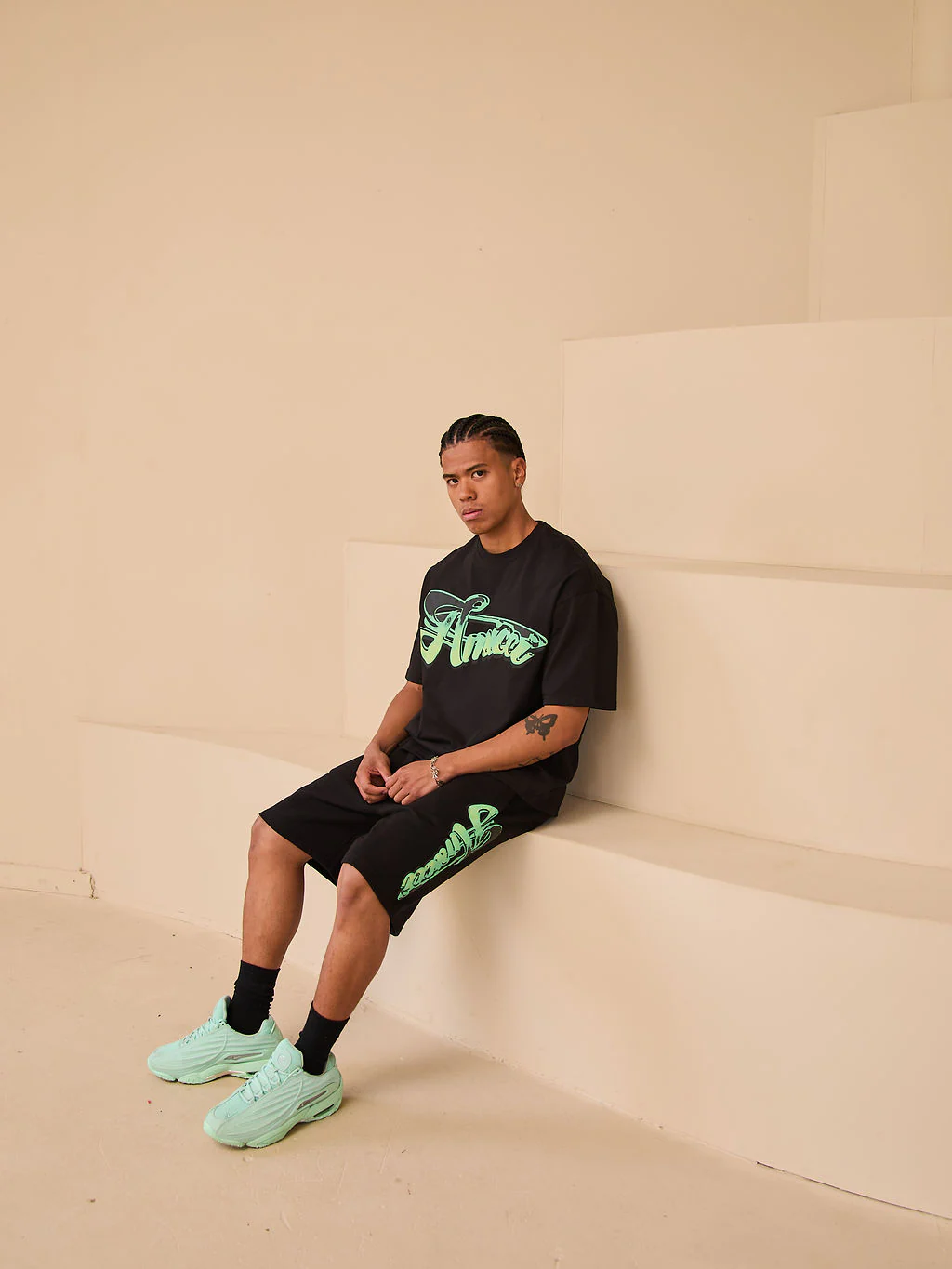 Verdent Graphic Short Black - Image 7