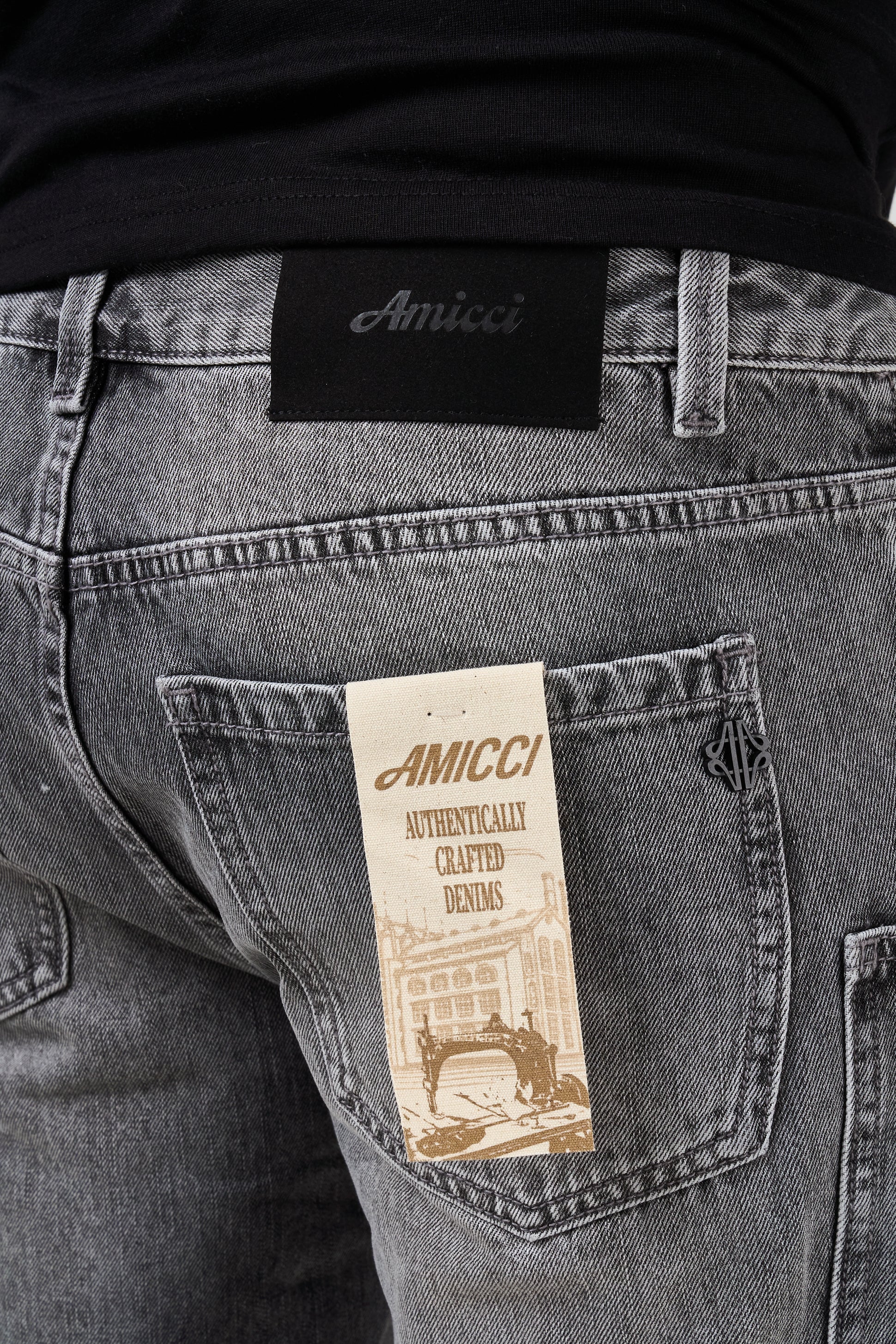 Weston Grey Straight Fit Jean - Image 12
