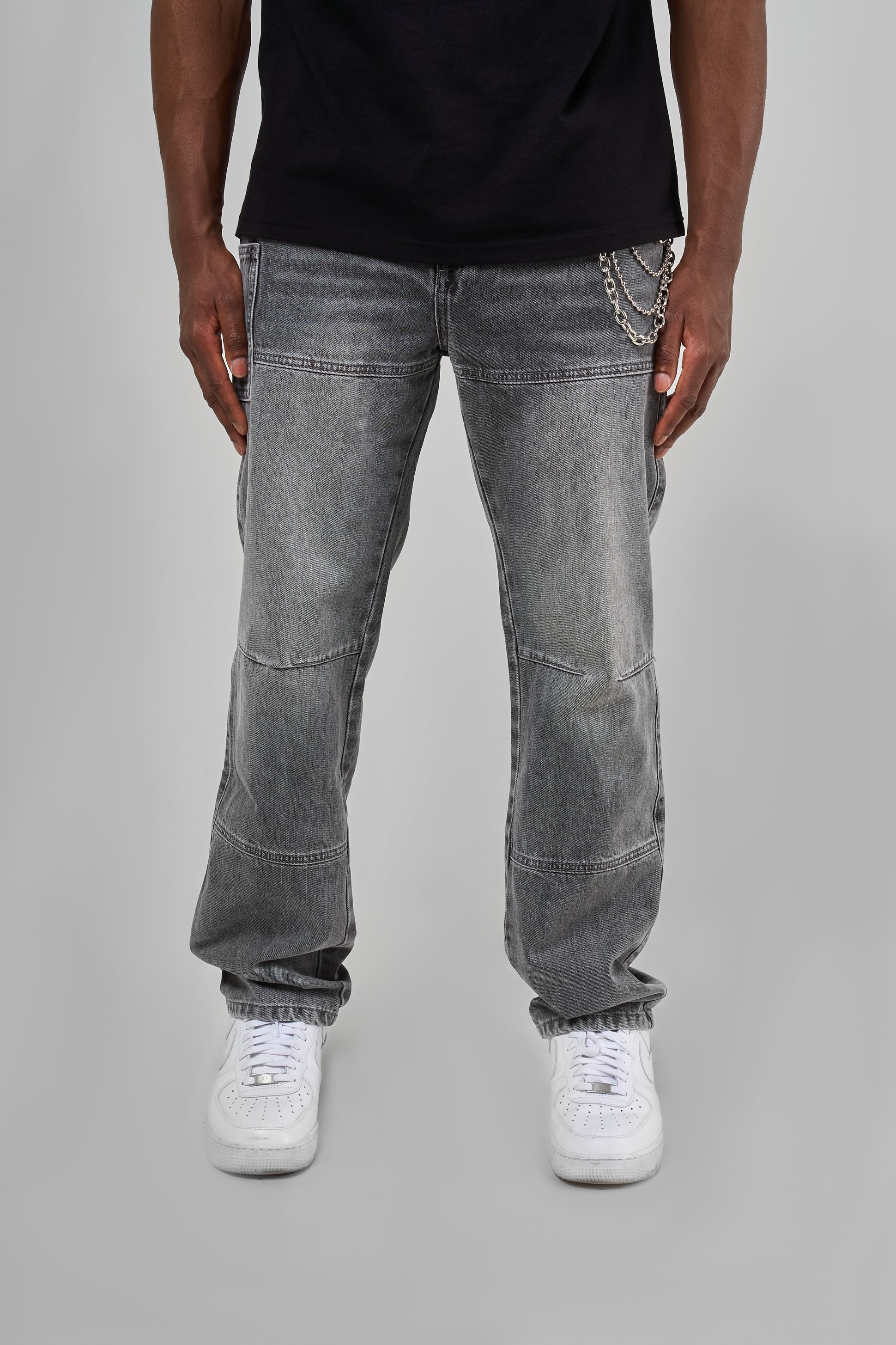 Weston Grey Straight Fit Jean - Image 4