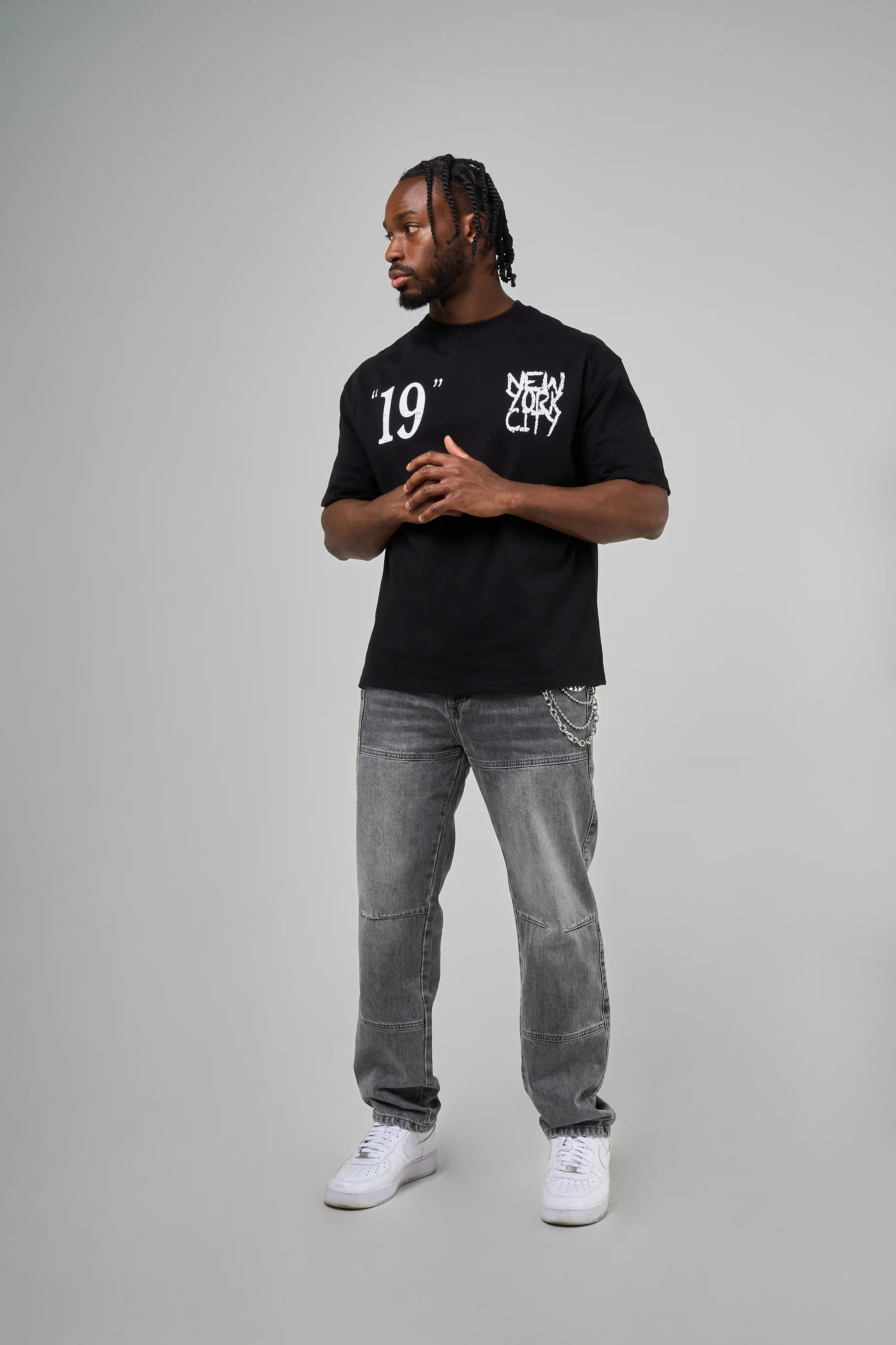 Weston Grey Straight Fit Jean - Image 5
