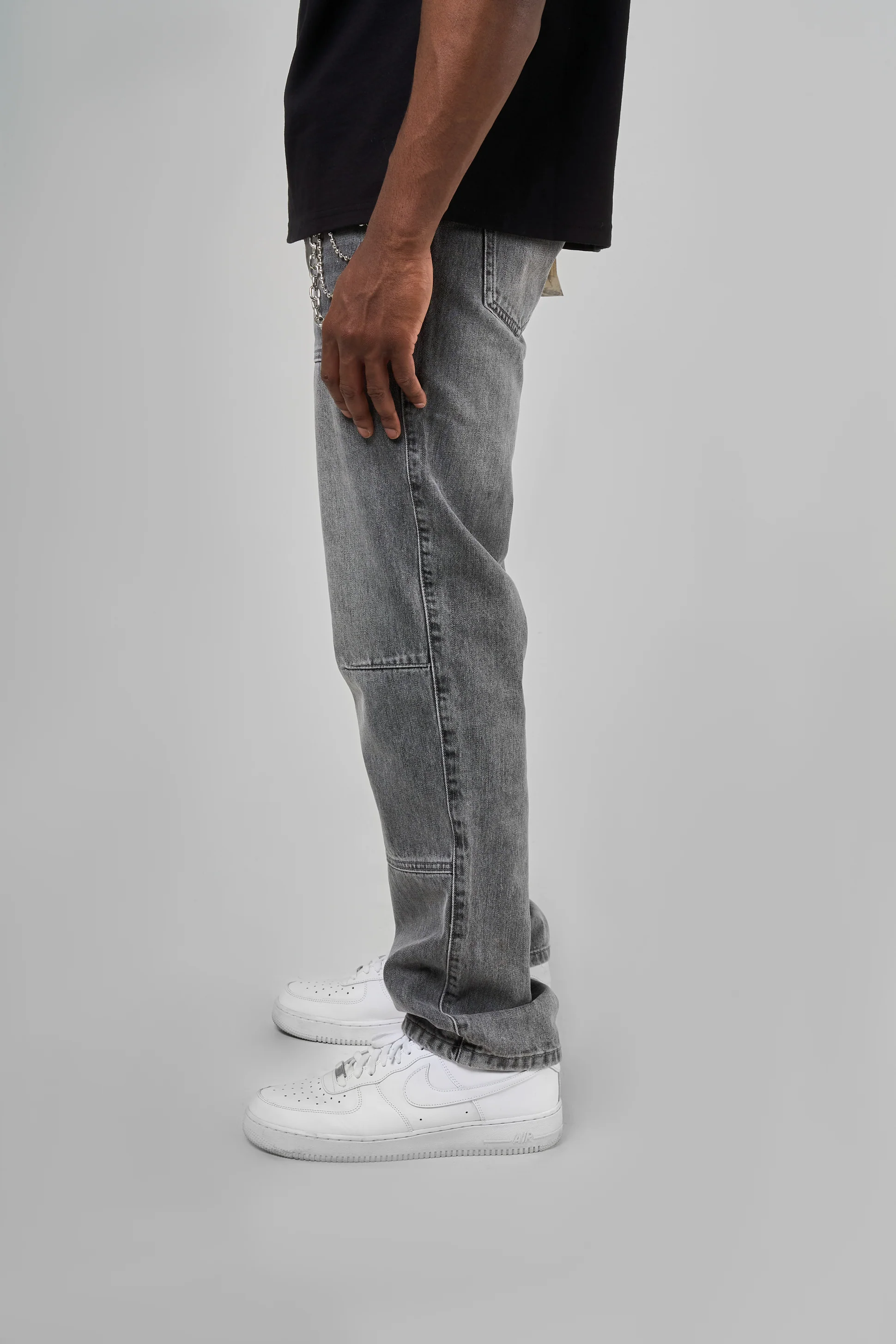 Weston Grey Straight Fit Jean - Image 6