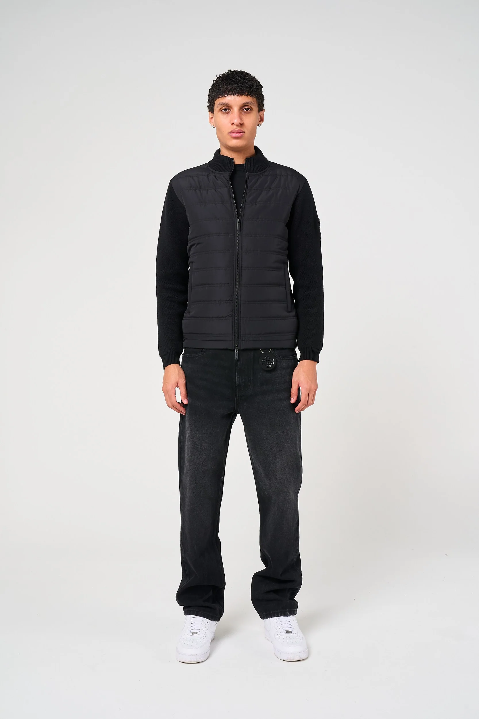 Lennox Black Straight Jean - Image 7