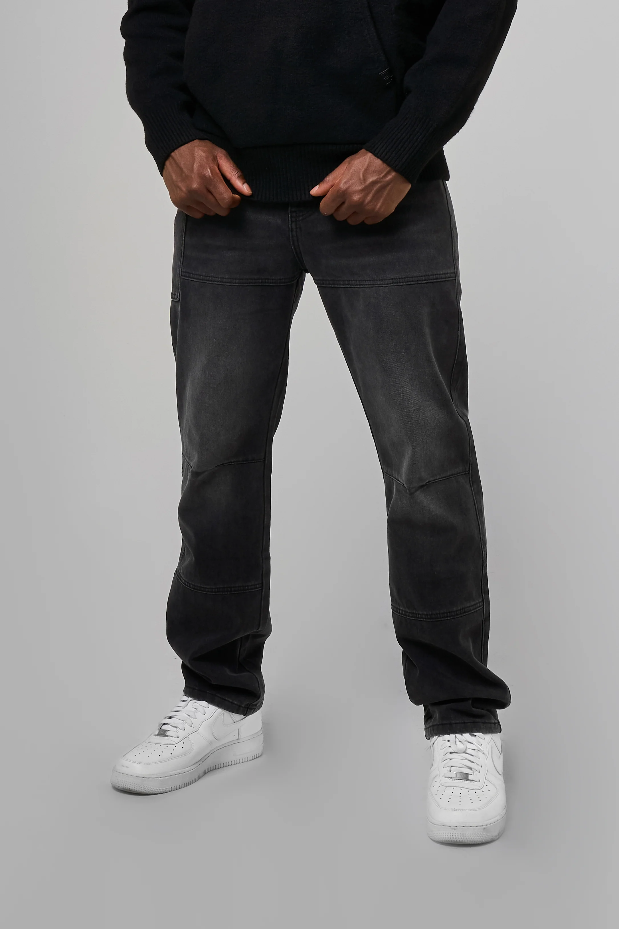 Weston Black Straight Fit Jean - Image 4