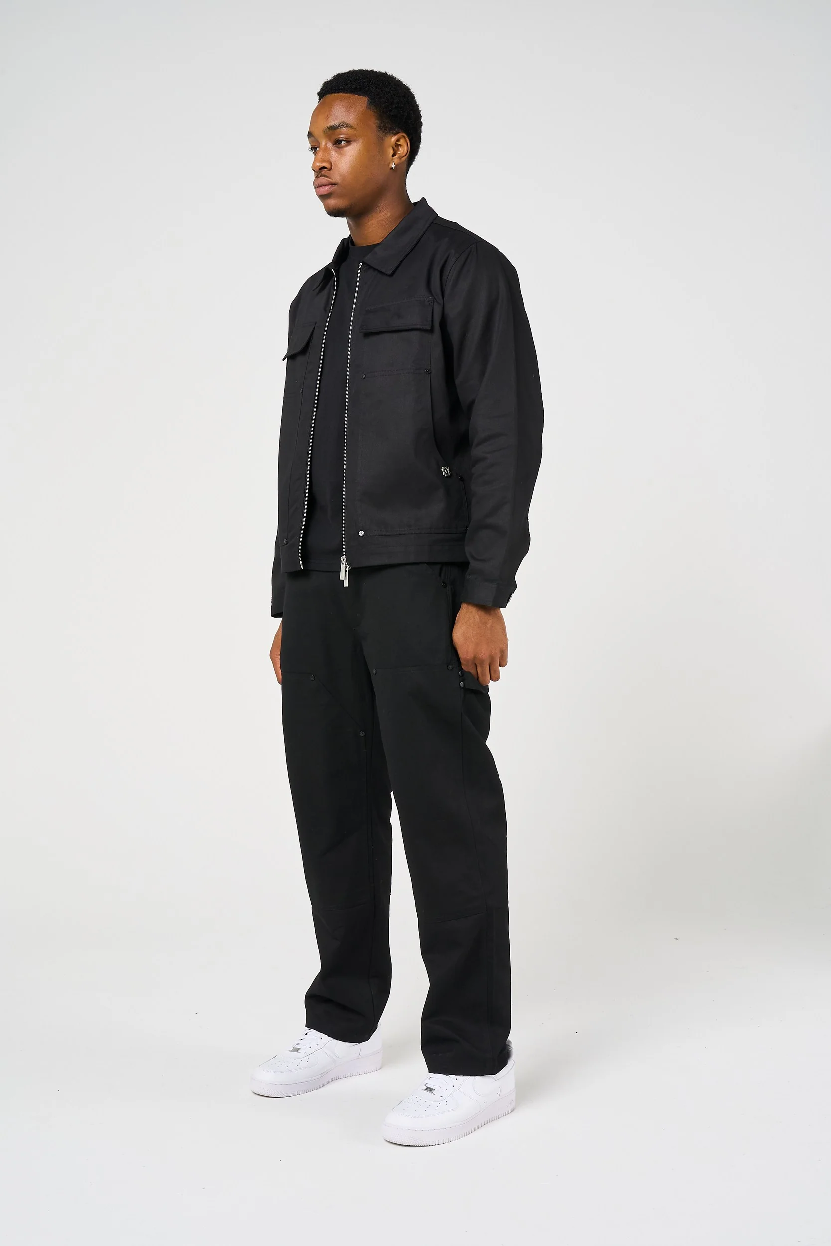Wyatt Black Twill Pants - Image 6